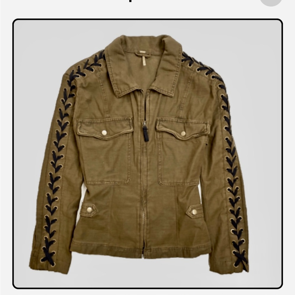 NWT women’s Free People denim jacket